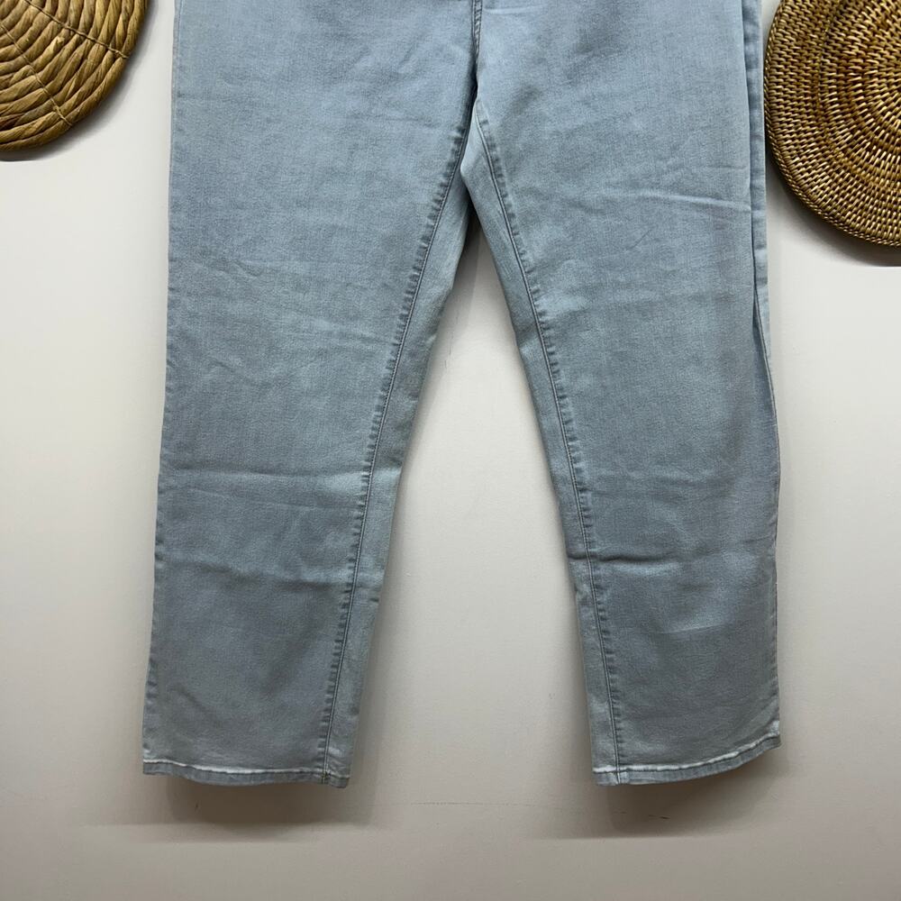 NEW Marc New York High Rise Wide Leg Jeans Plus Size 16 Rhinestone High Waist - Picture 4 of 7